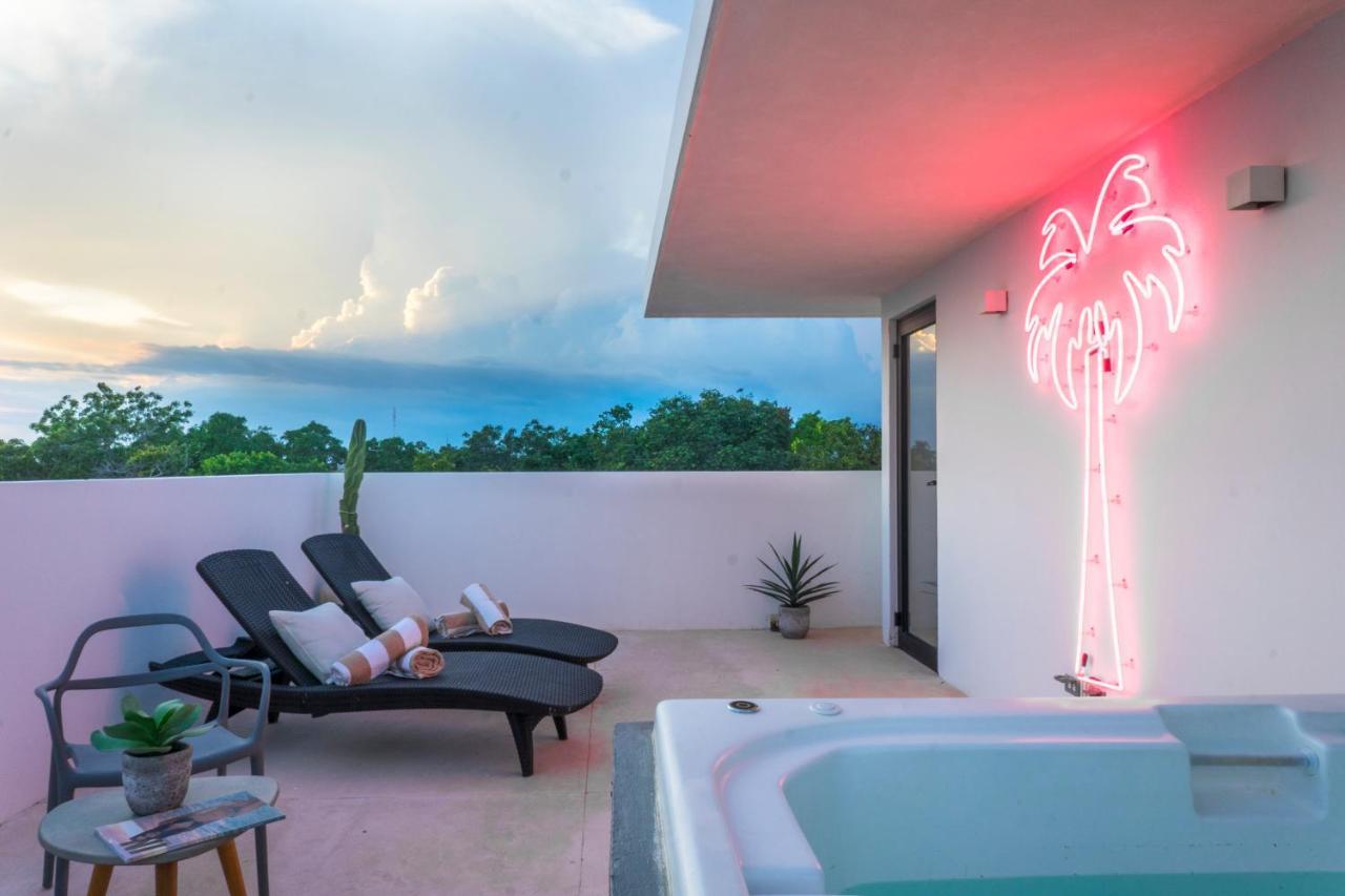 Apartamento Penthouse Private Roof Top La Veleta Tulum Exterior foto