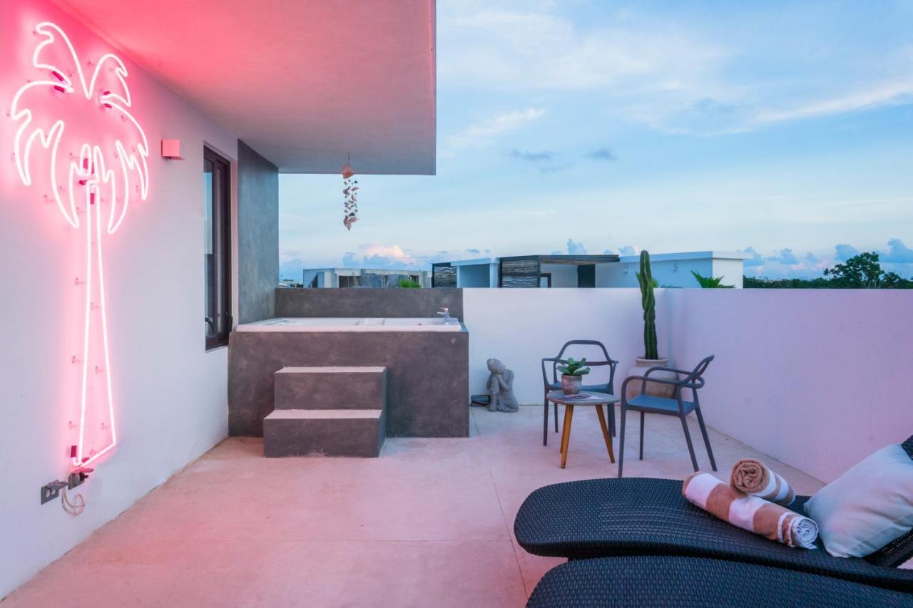 Apartamento Penthouse Private Roof Top La Veleta Tulum Exterior foto