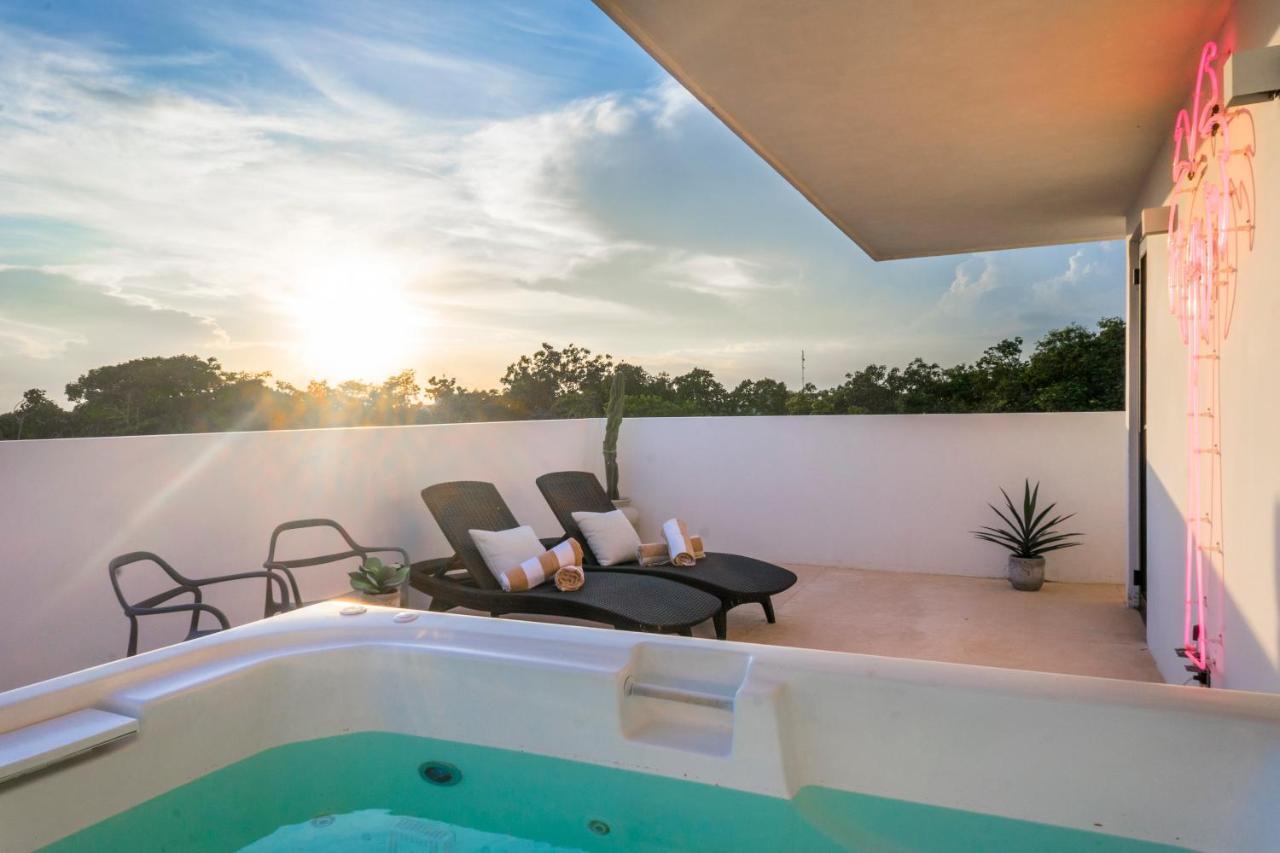 Apartamento Penthouse Private Roof Top La Veleta Tulum Exterior foto