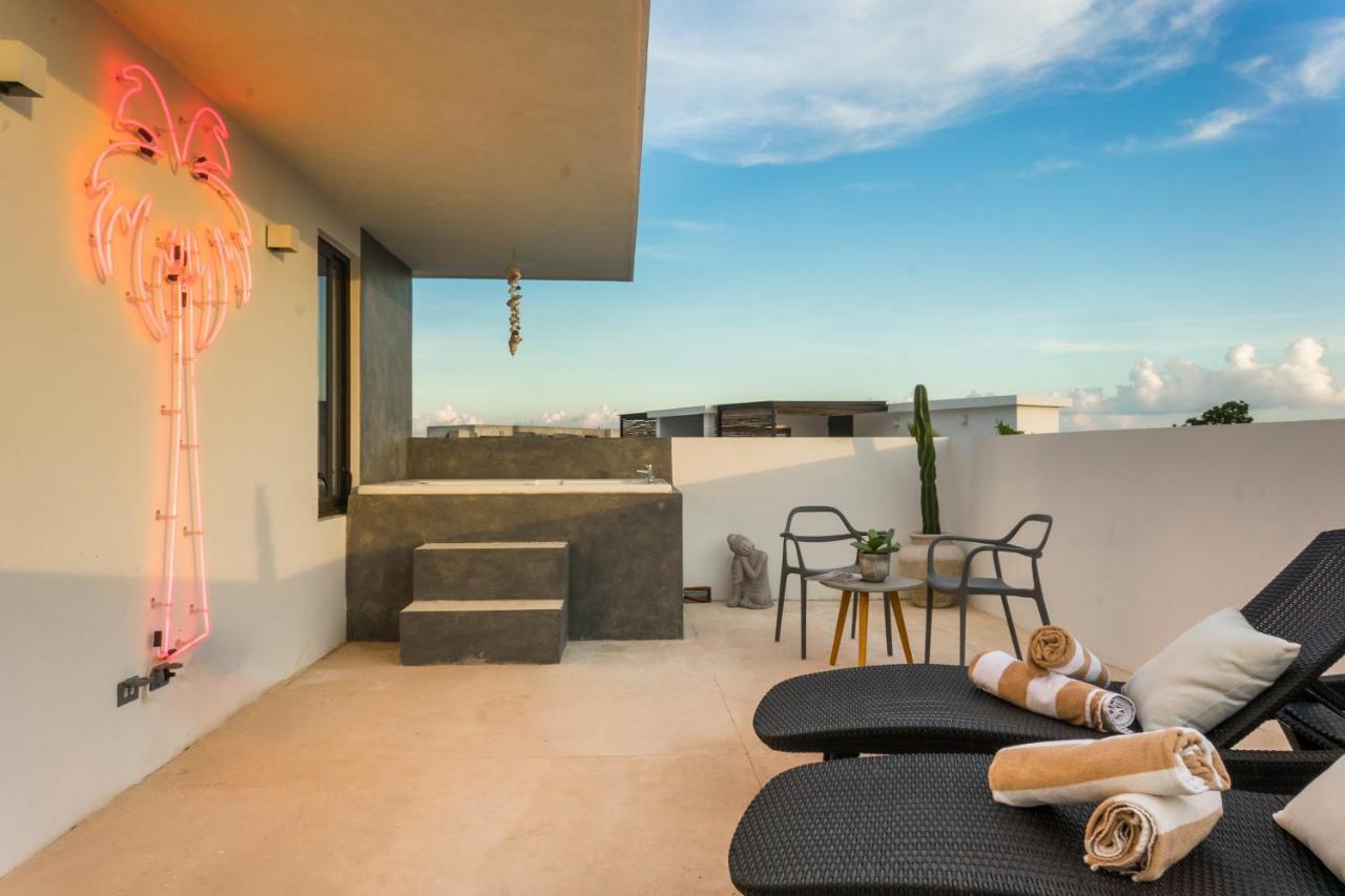 Apartamento Penthouse Private Roof Top La Veleta Tulum Exterior foto